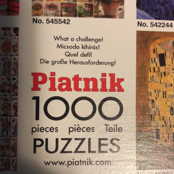 Piatnik puzzle. 1000 pcs. CHALLENGE! - Picture 4 of 6